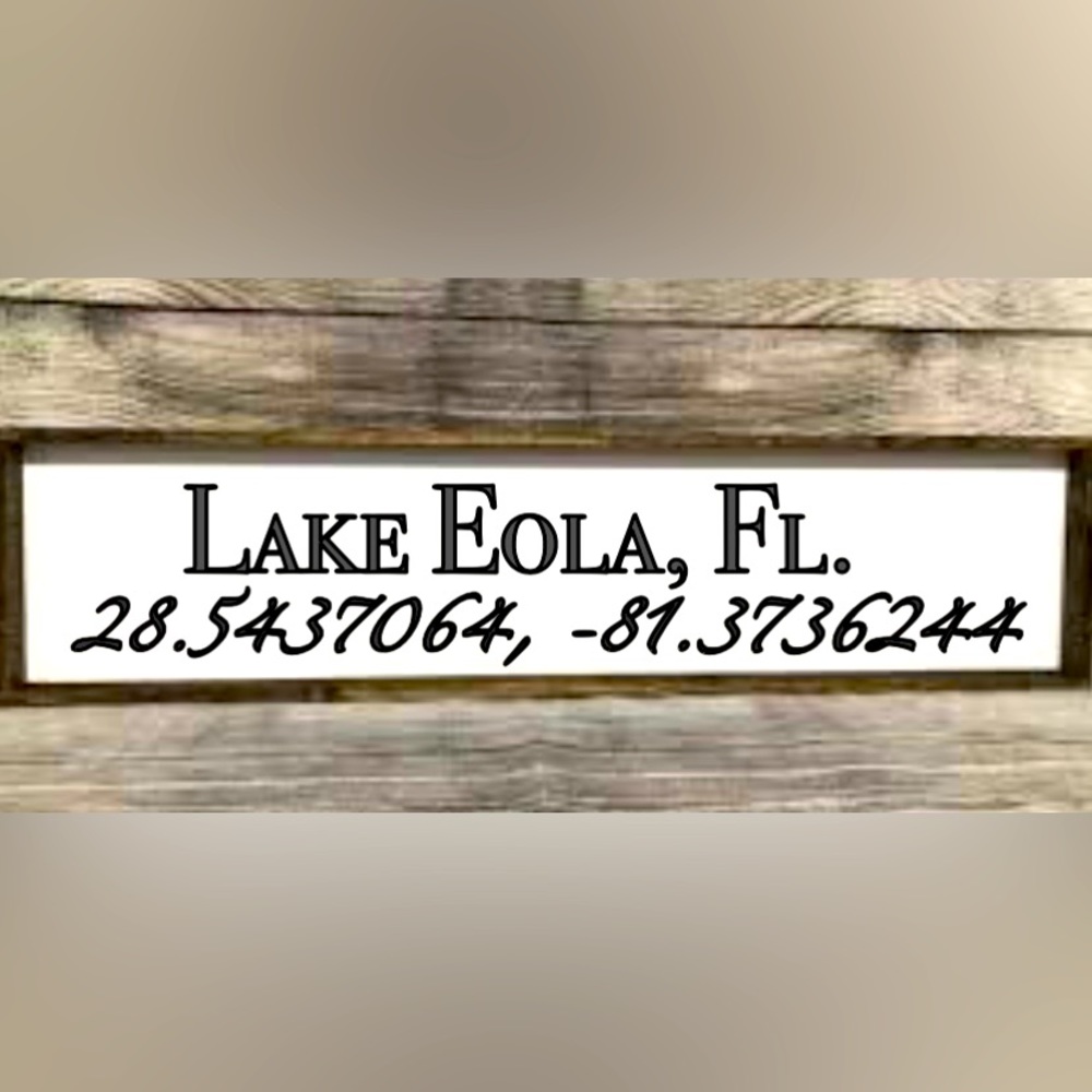 24” X 7” Coordinate Sign.